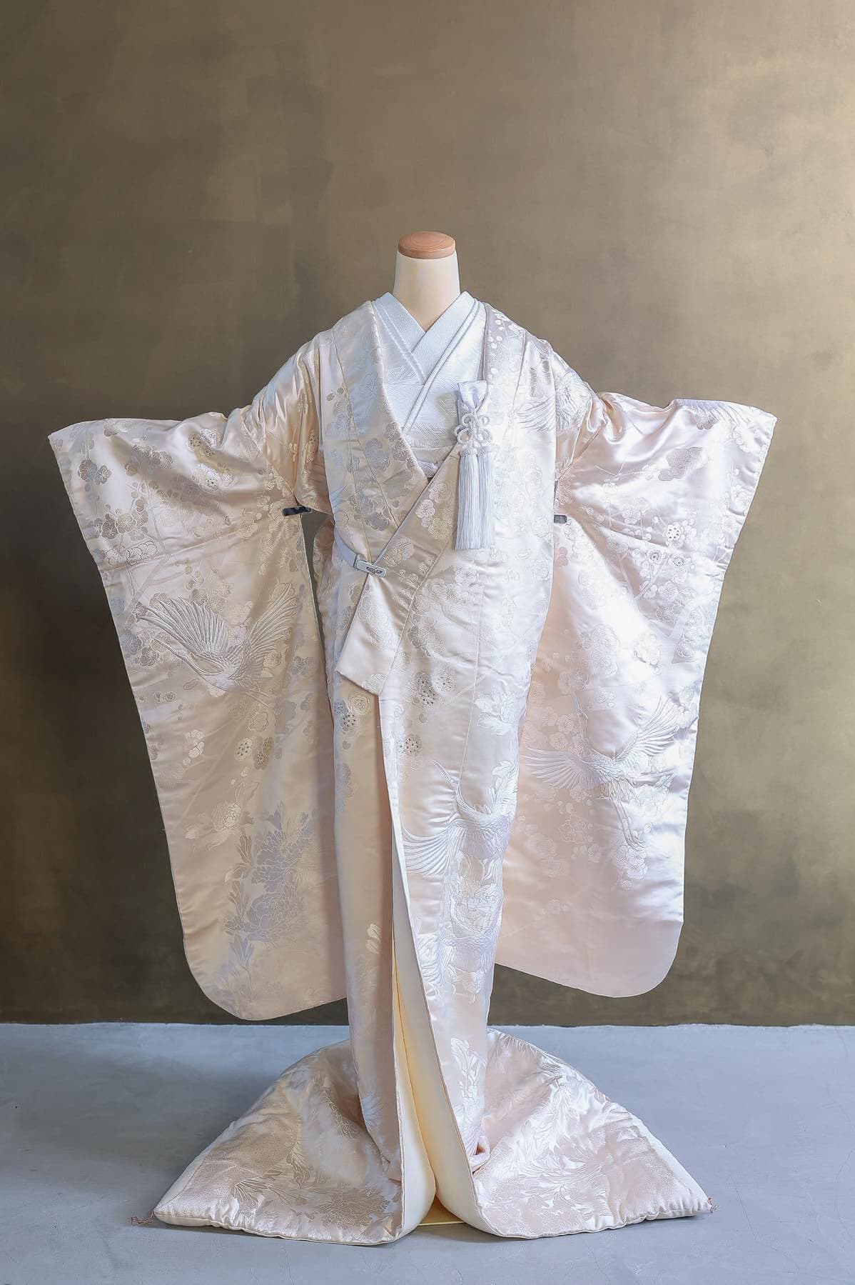 和装 前撮り ドライフラワー