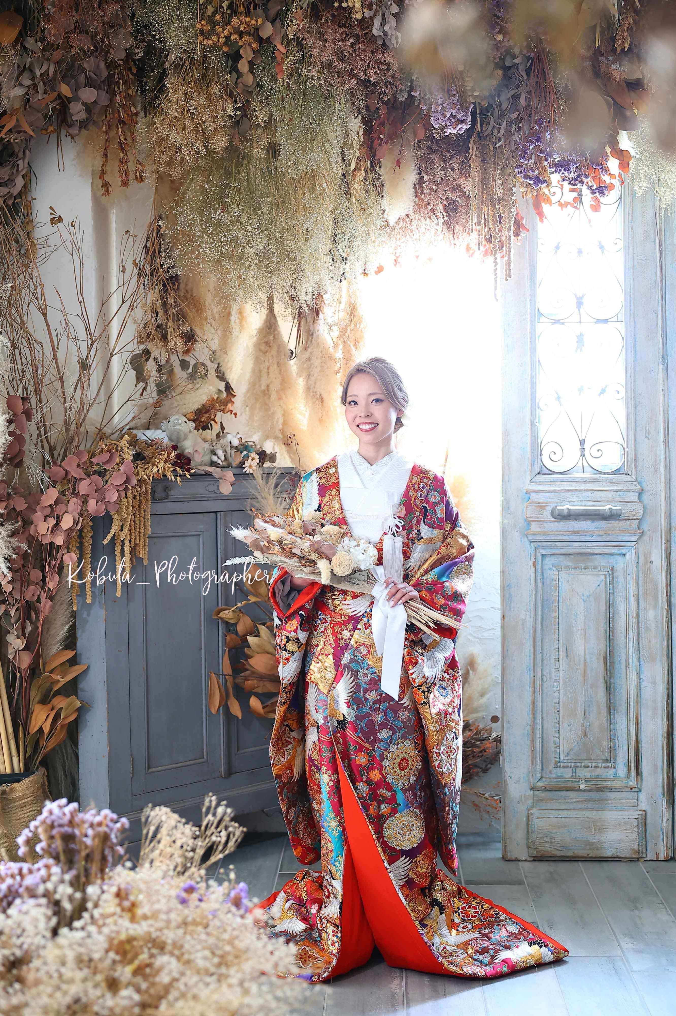 和装　前撮り　名古屋