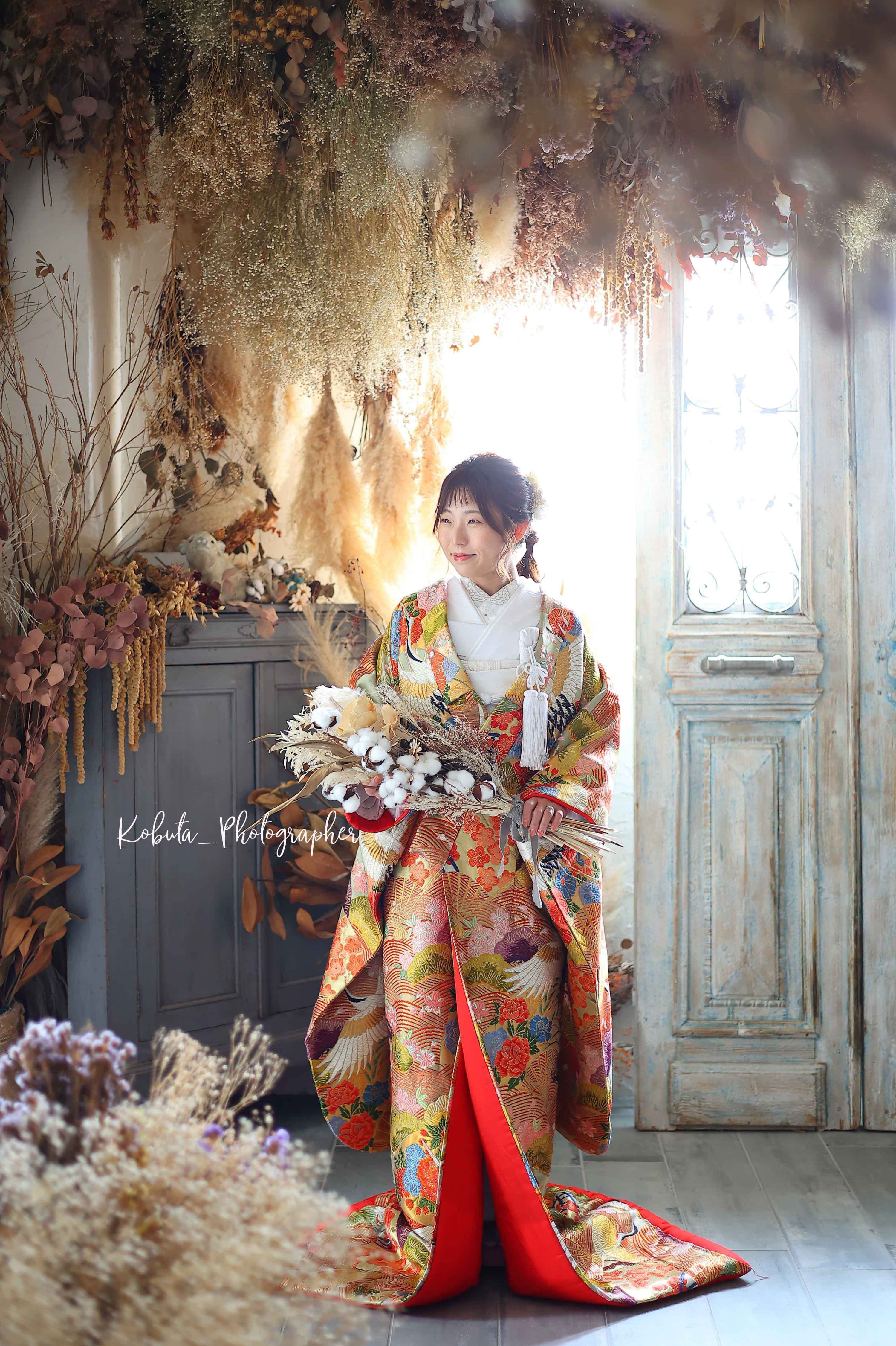 和装　前撮り　名古屋