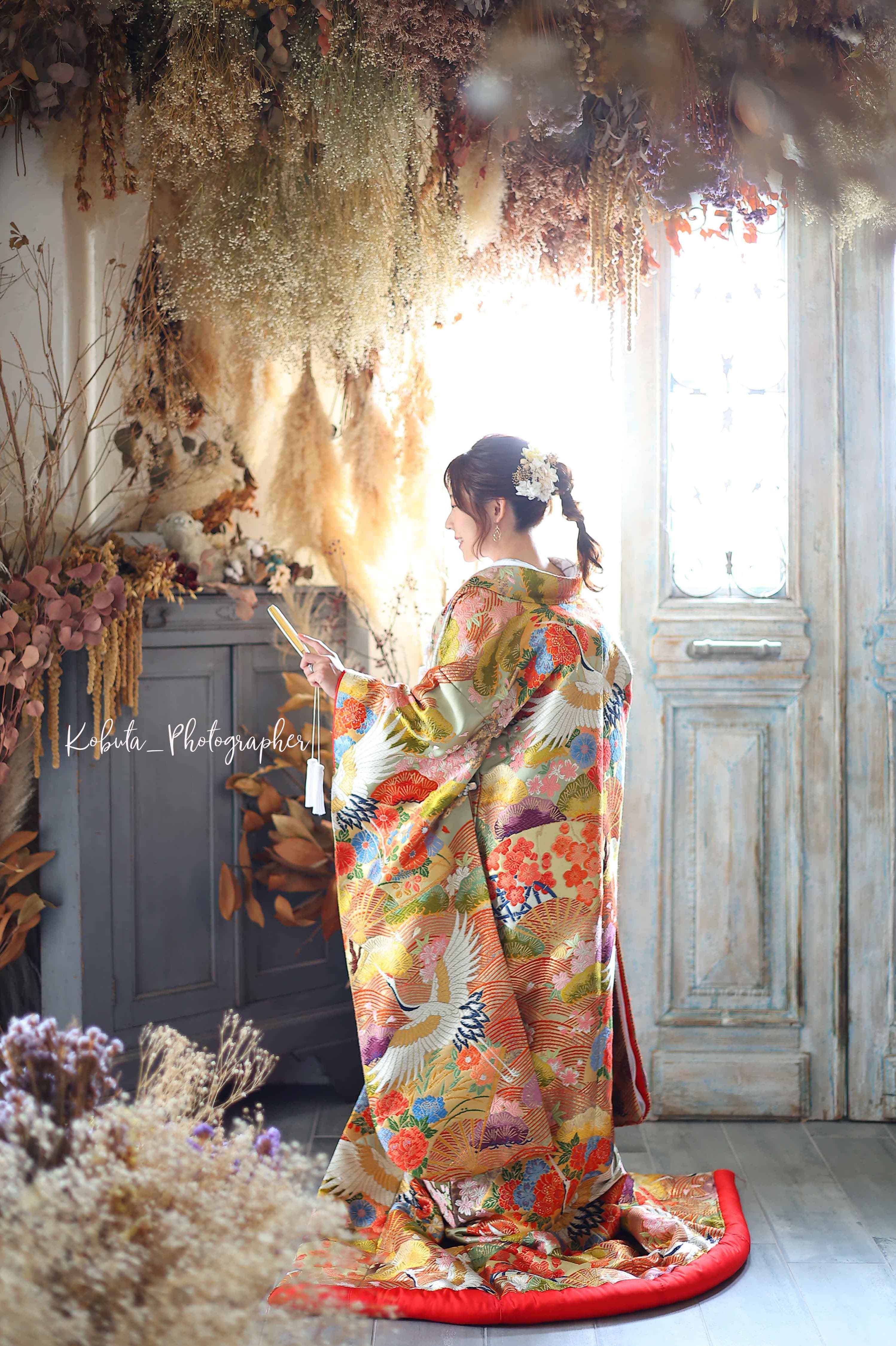 和装　前撮り　名古屋