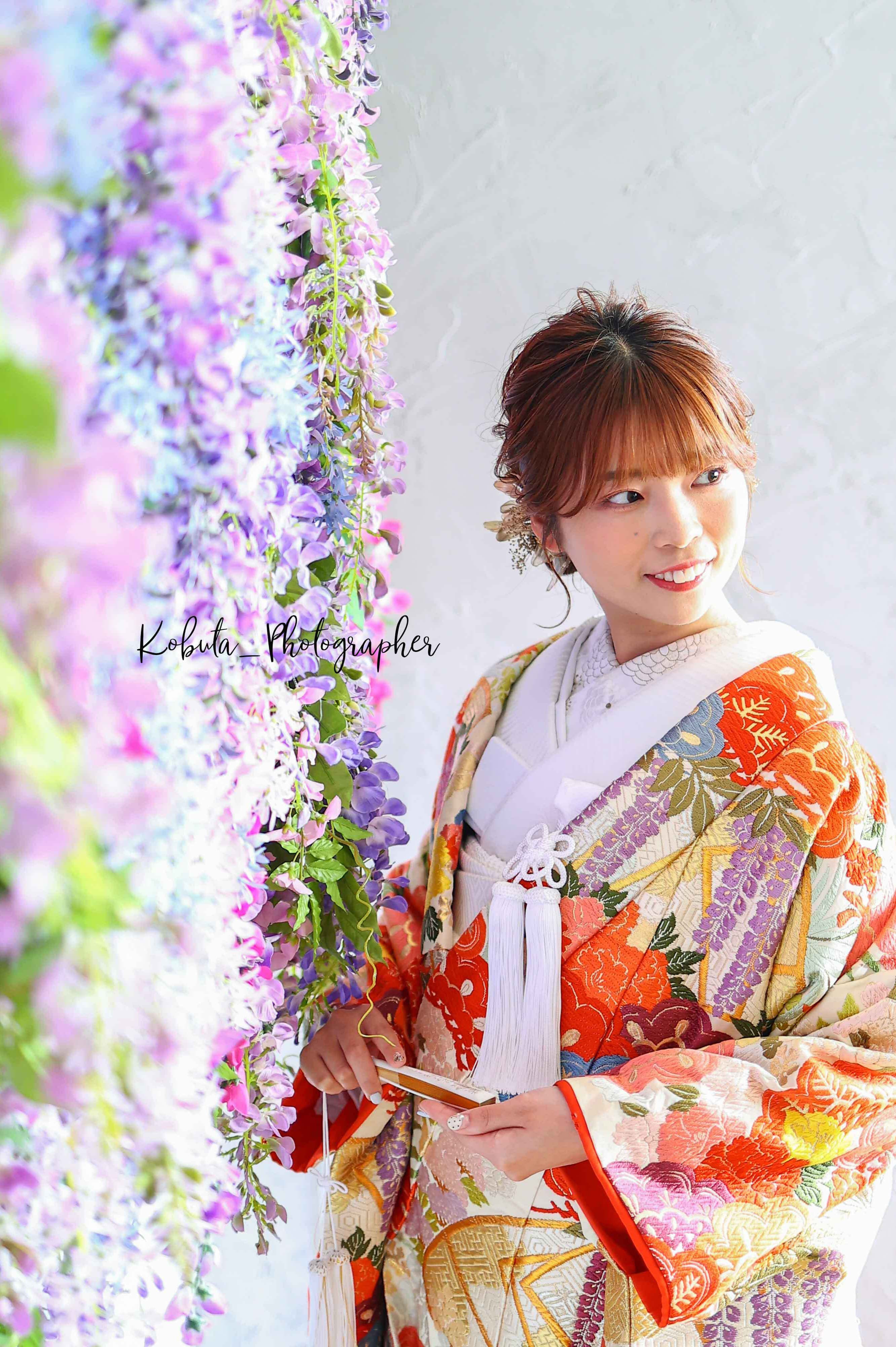 和装　前撮り　名古屋